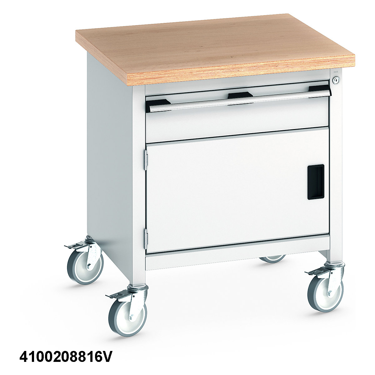 Bott Cubio Mobile Storage Benches | 750 Wide (Product illustration 15)-14