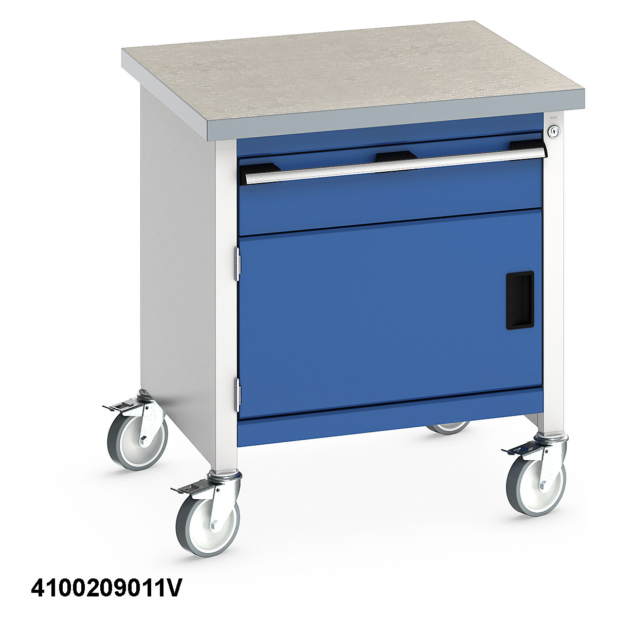 Bott Cubio Mobile Storage Benches | 750 Wide (Product illustration 19)-18
