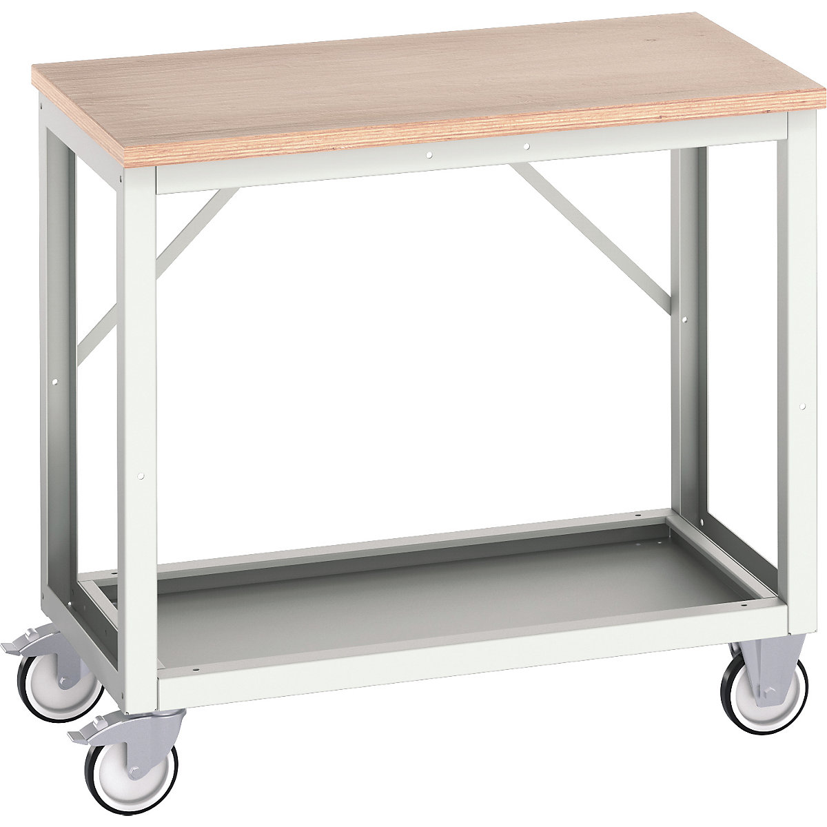 Bott Verso Mobile Benches, Bott Verso Mobile Benches, Bott Verso Mobile Bench | 930h x 1000w x 600d mm | Full Depth Lower Shelf | MPX Worktop | 300kg UDL-0