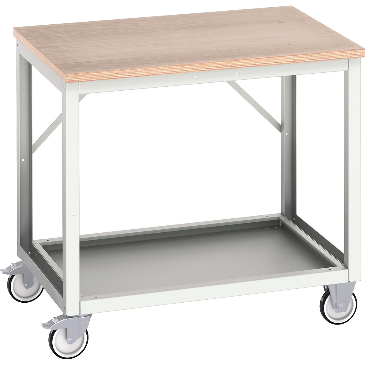 Bott Verso Mobile Benches, Bott Verso Mobile Benches, Bott Verso Mobile Bench | 930h x 1000w x 800d mm | Full Depth Lower Shelf | MPX Worktop | 300kg UDL-0