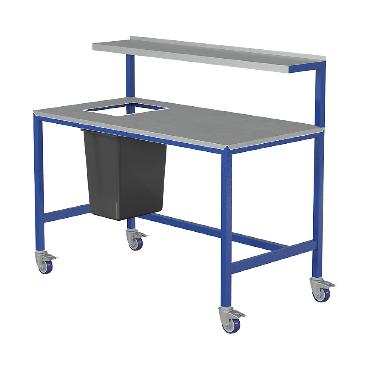 BiGDUG Fully Welded Mobile Packing Workstations with Bin