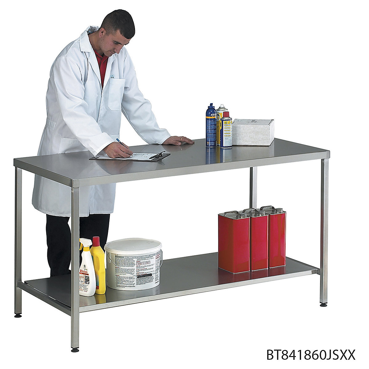 Mercian Stainless Steel Workbenches (Product illustration 2)-1