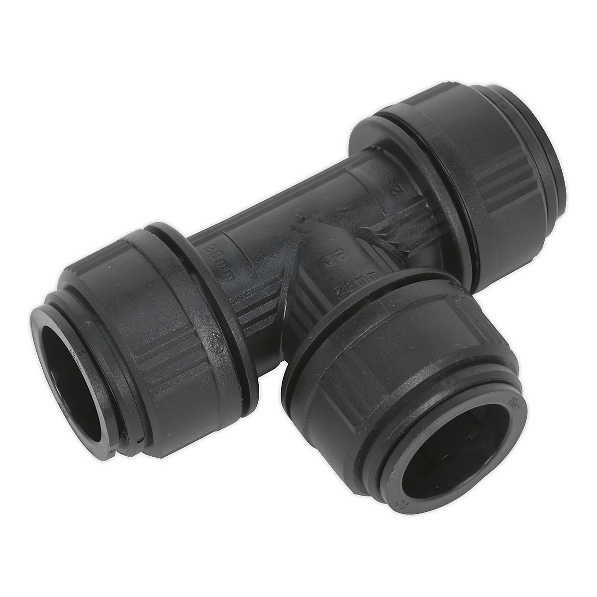 JG Speedfit Equal Tees, JG Speedfit Equal Tees, JG Speedfit Equal Tees | Ø28mm Pipe OD | 5 Pack-0