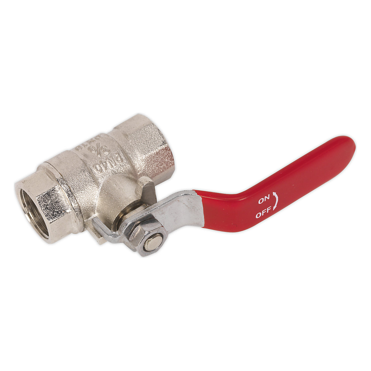 Sealey Air Accessories Lever Ball Valve | 3/8"BSP (Product illustration 2)-1