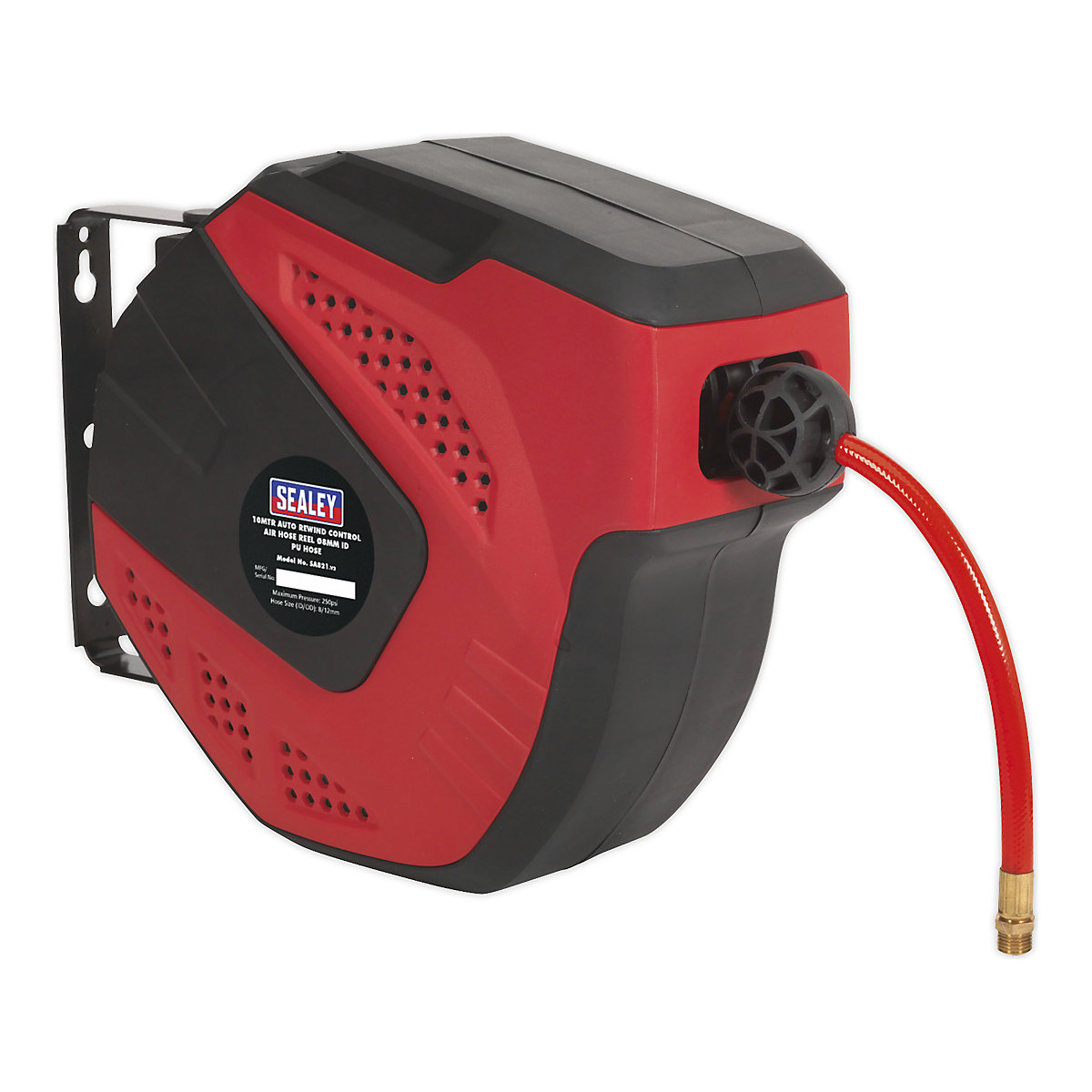 Sealey Auto-Rewind Control Air Hose Reel (Product illustration 2)-1