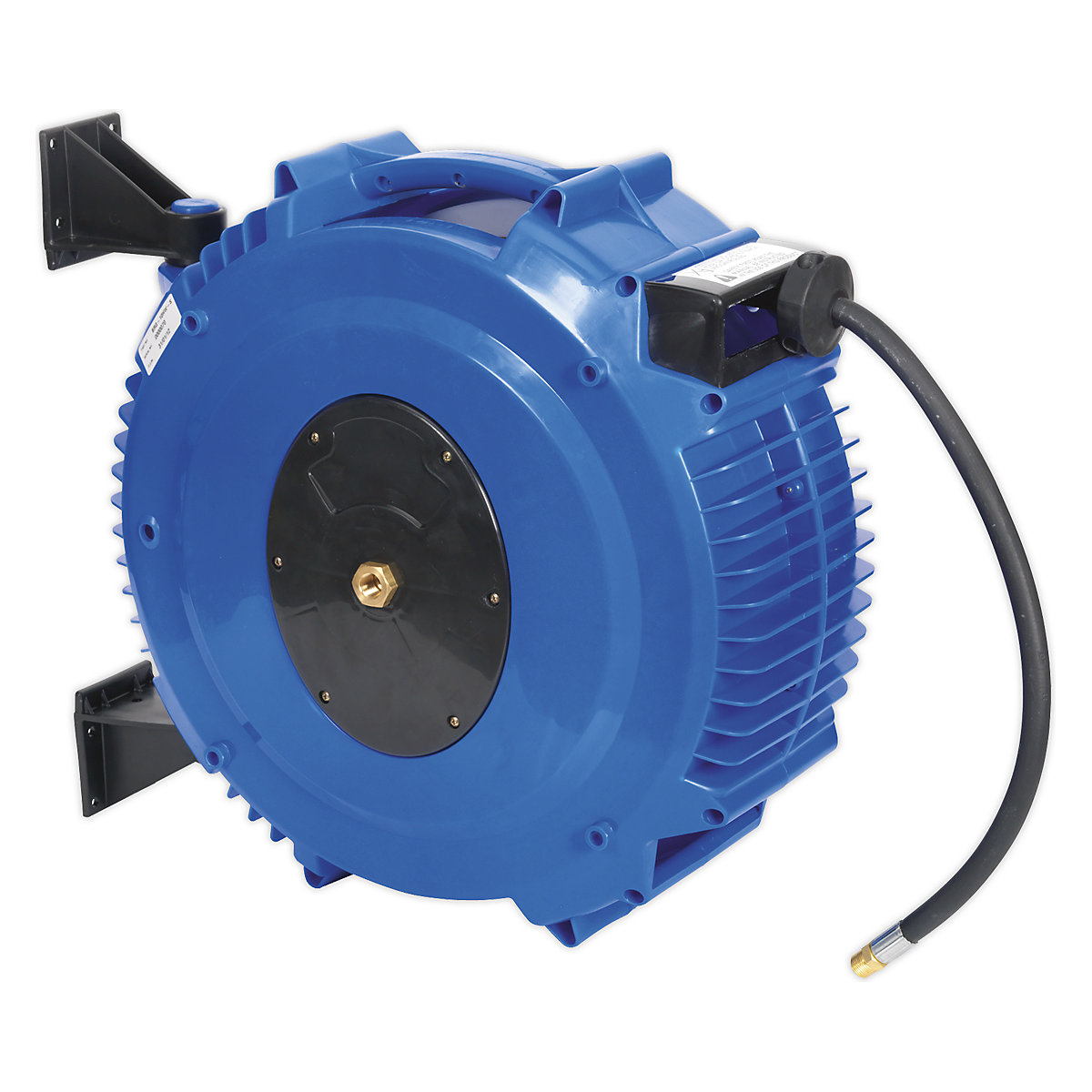 Sealey Heavy Duty Retractable Air Hose Reel | Rubber Hose, Sealey Heavy Duty Retractable Air Hose Reel | Rubber Hose, Sealey Heavy Duty Retractable Air Hose Reel | Rubber Hose | 20m Length | Ø10/18mm-0