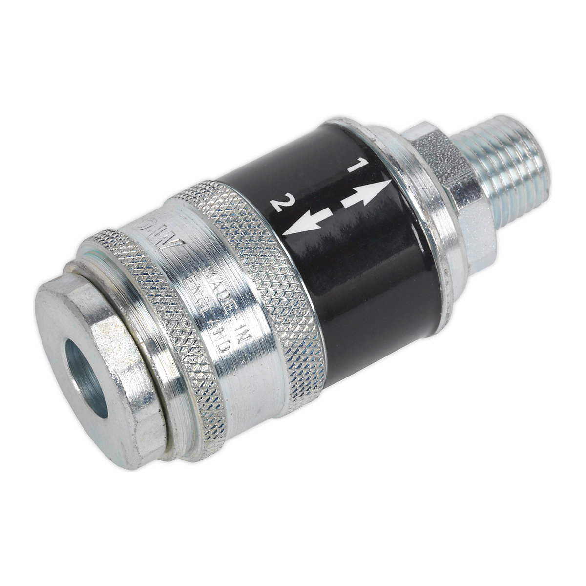 Sealey PCL 100 Series Safety Coupling Male Thread (Product illustration 2)-1