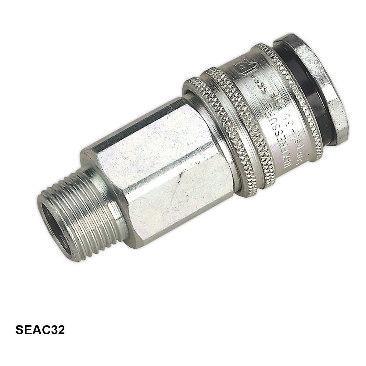 Sealey PCL XF Vertex Coupling Male Thread (Product illustration 2)-1