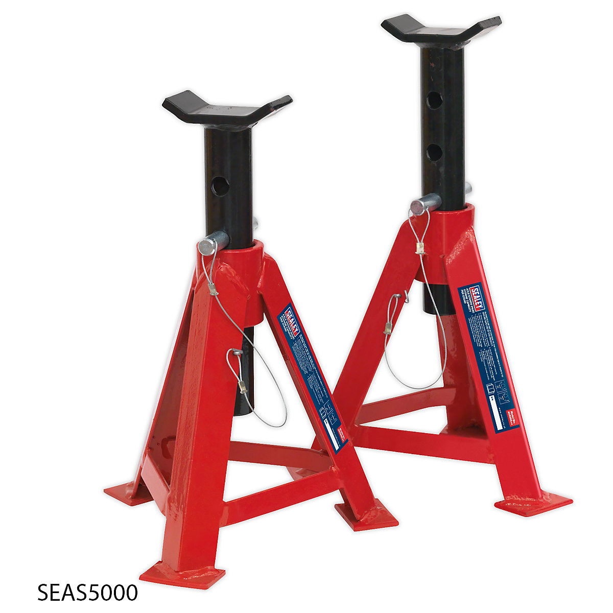 Sealey 5 Tonne Axle Stand Pair (Product illustration 3)-2