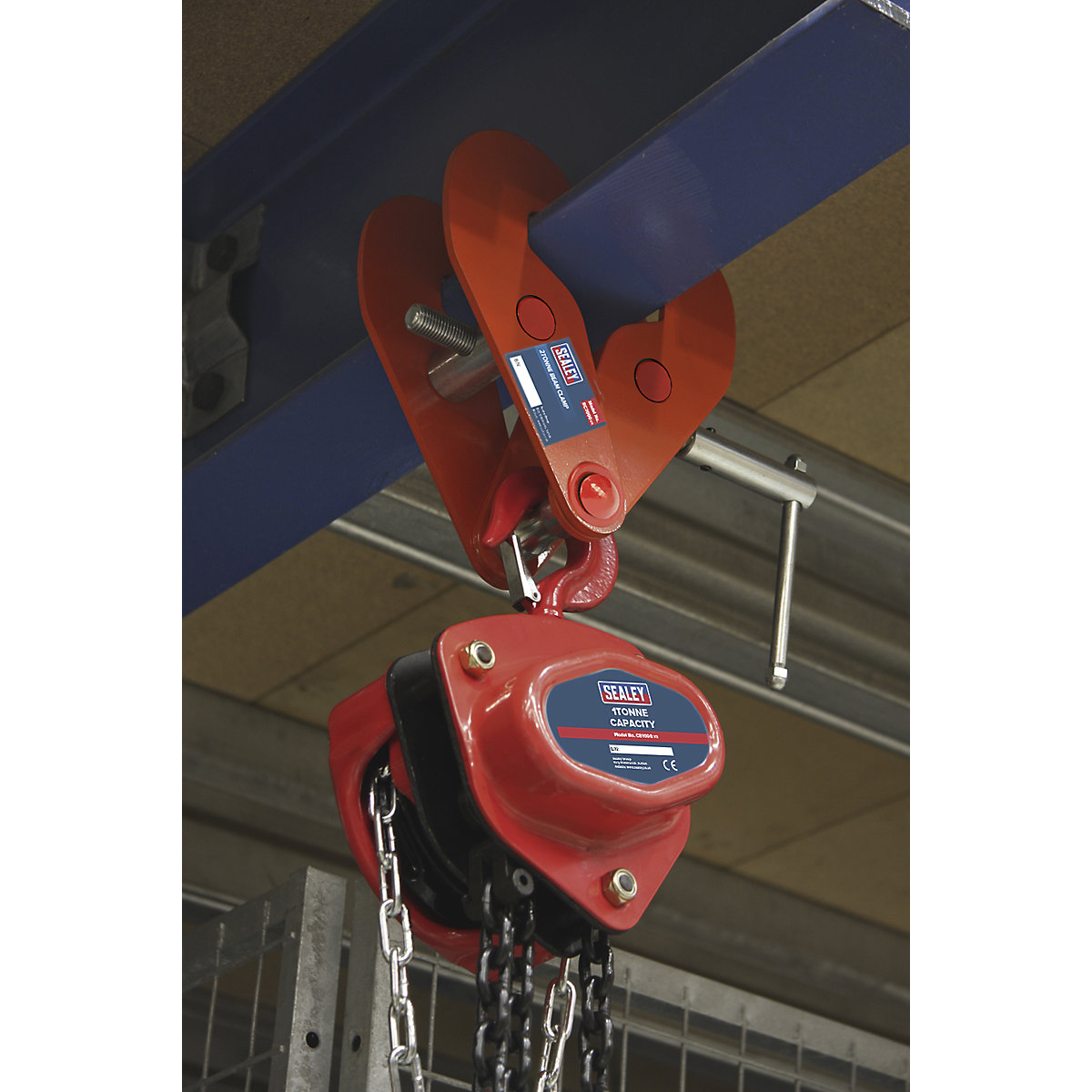 Sealey Beam Clamps (Product illustration 3)-2