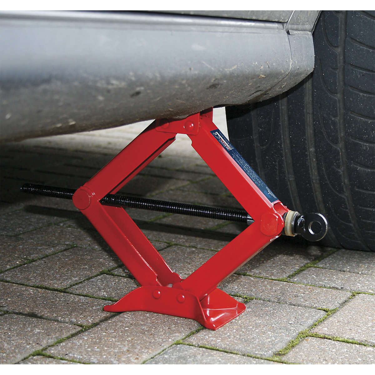 Sealey Heavy Duty Scissor Jack | 1 Tonne (Product illustration 2)-1