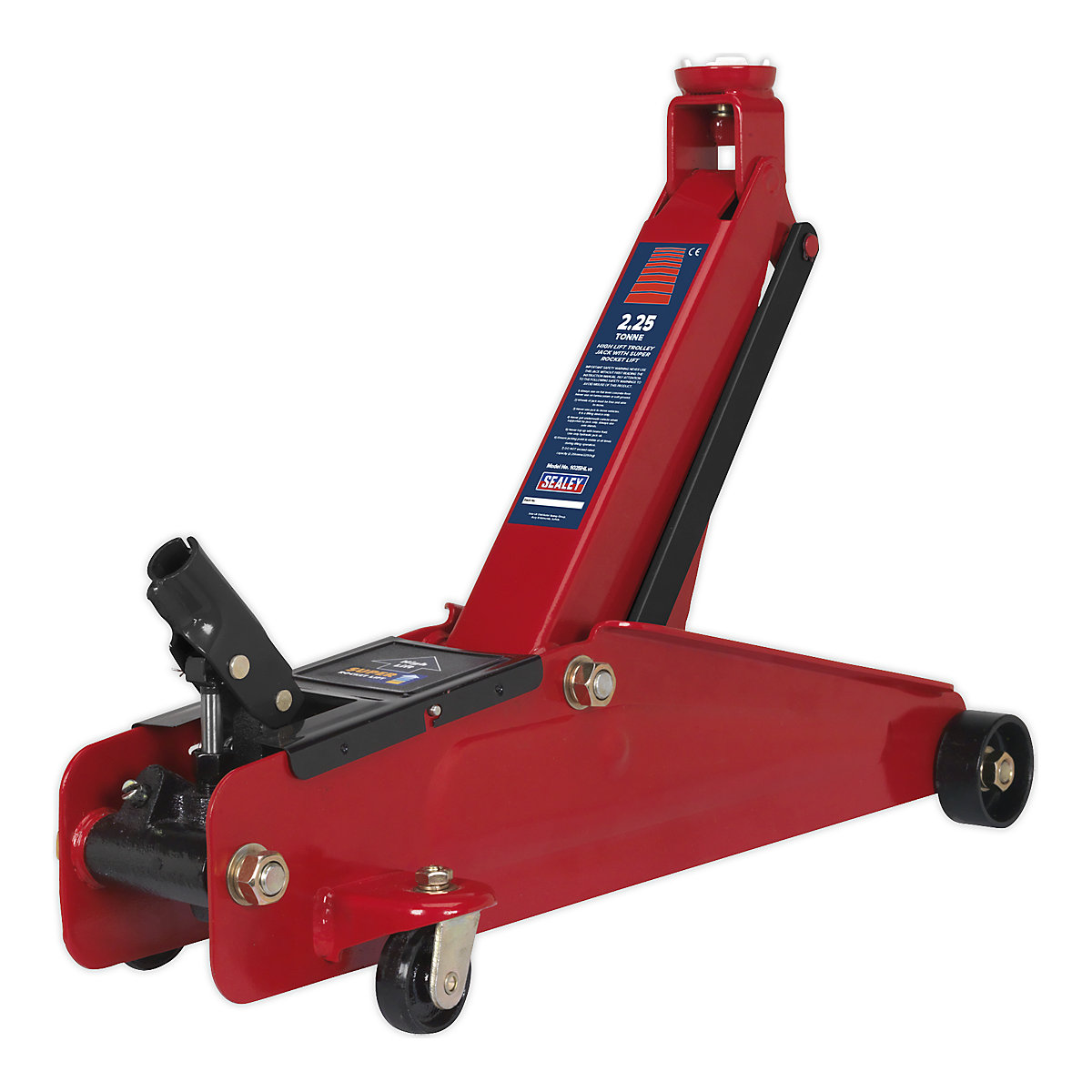 Sealey High Lift SUV Trolley Jacks (Product illustration 2)-1