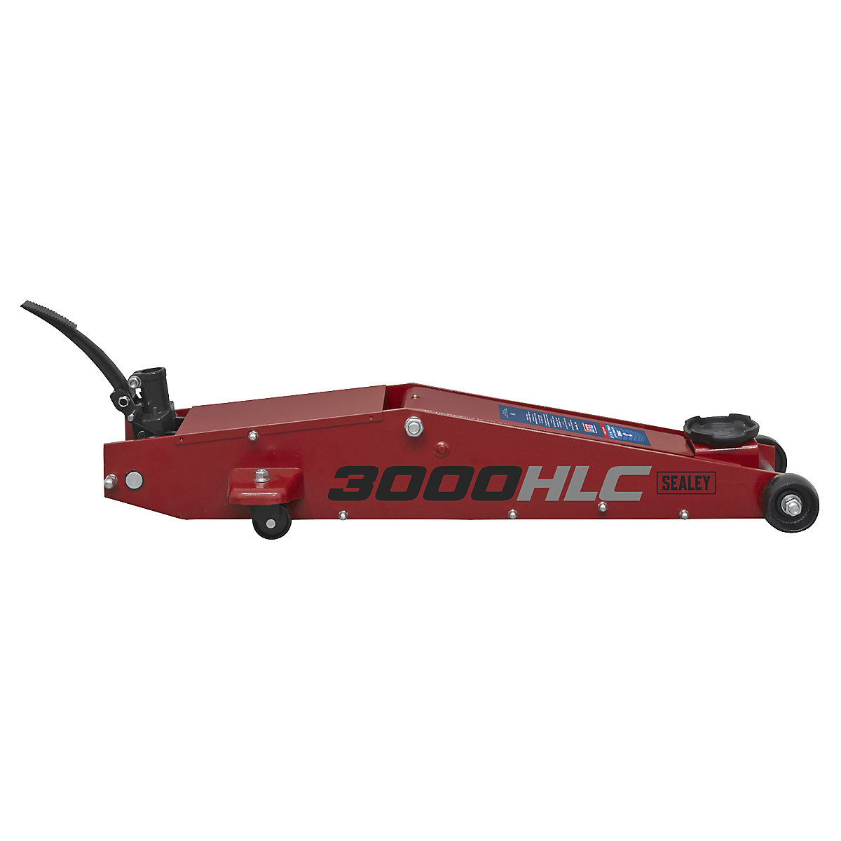 Sealey Long Reach High Lift Trolley Jack | 3 Tonne (Product illustration 5)-4