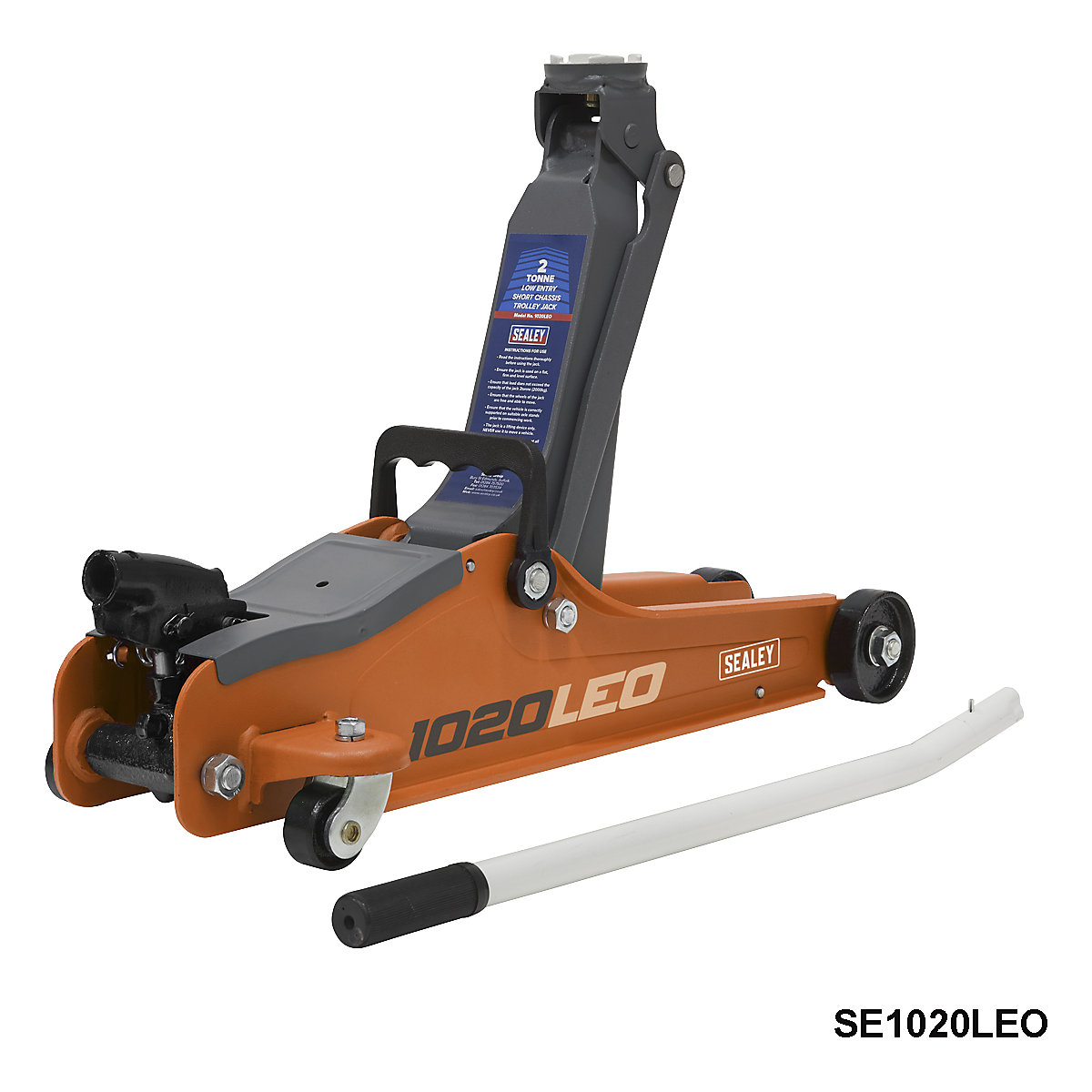 Sealey Low Entry Short Chassis Trolley Jacks (Product illustration 5)-4