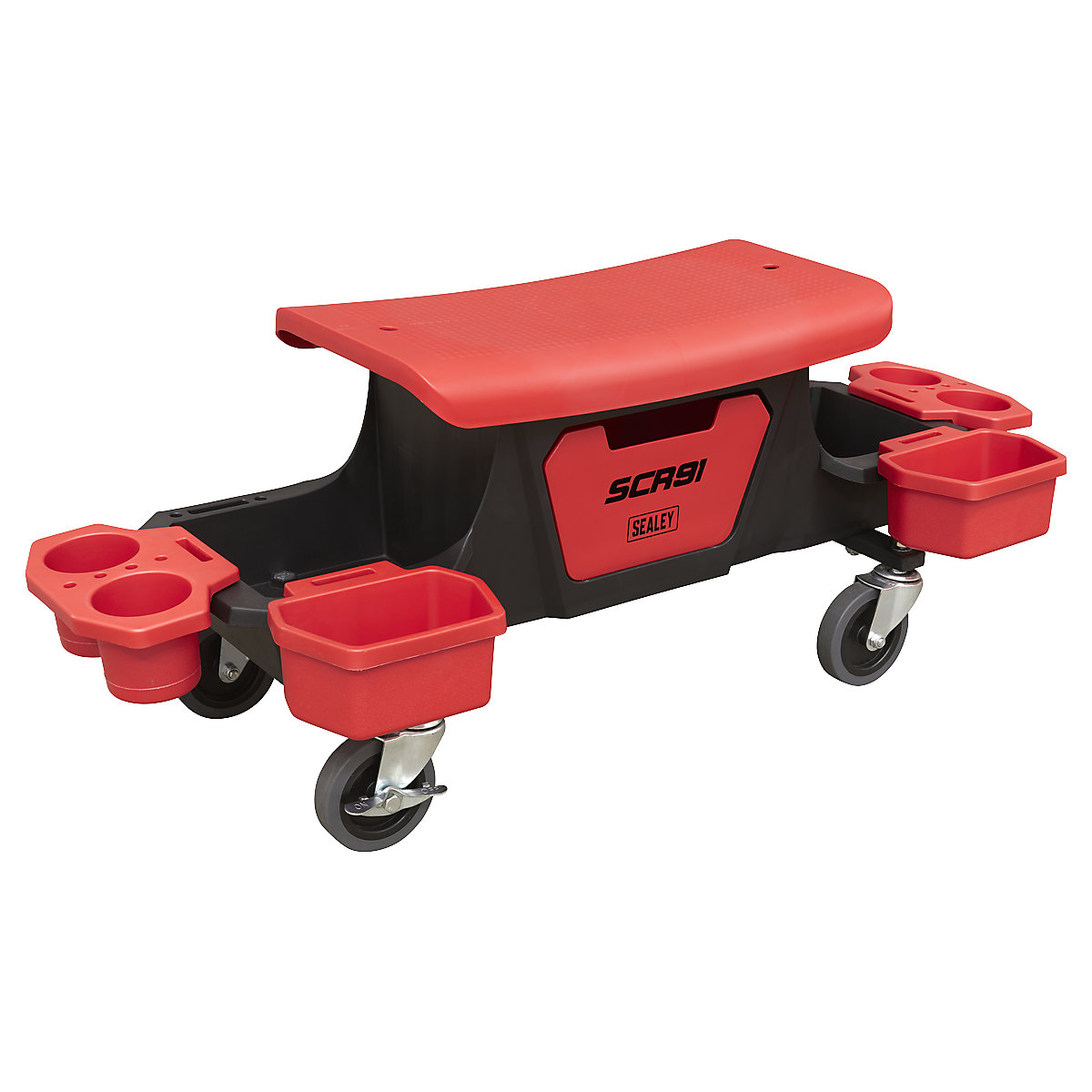 Sealey Mechanic's Detailing Utility Seats, Sealey Mechanic's Detailing Utility Seats, Sealey Mechanic's Detailing Utility Seats | 375h x 550w x 420d mm-0