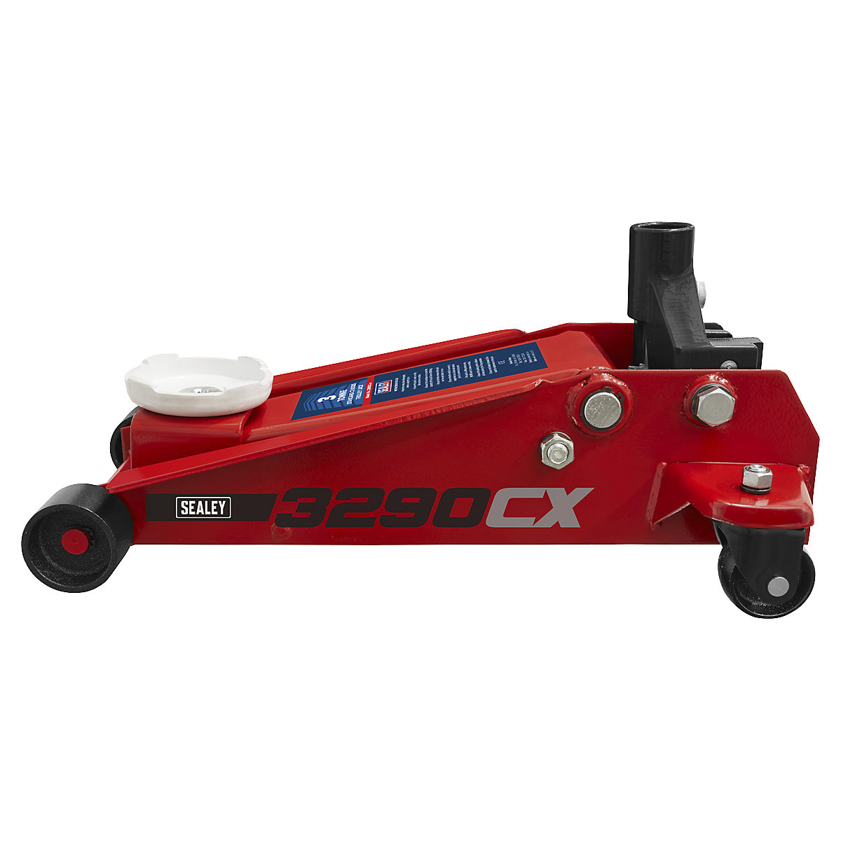Sealey Road Master Trolley Jack | 3 Tonne (Product illustration 2)-1