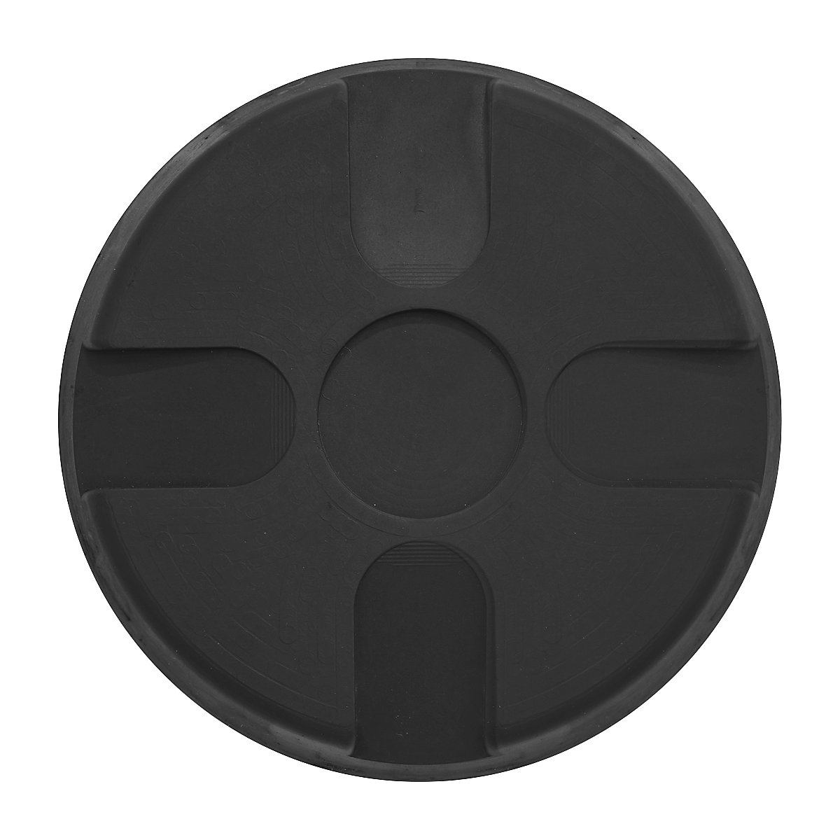 Sealey Safety Rubber Jack Pad | Type B | Diameter 117mm (Product illustration 3)-2