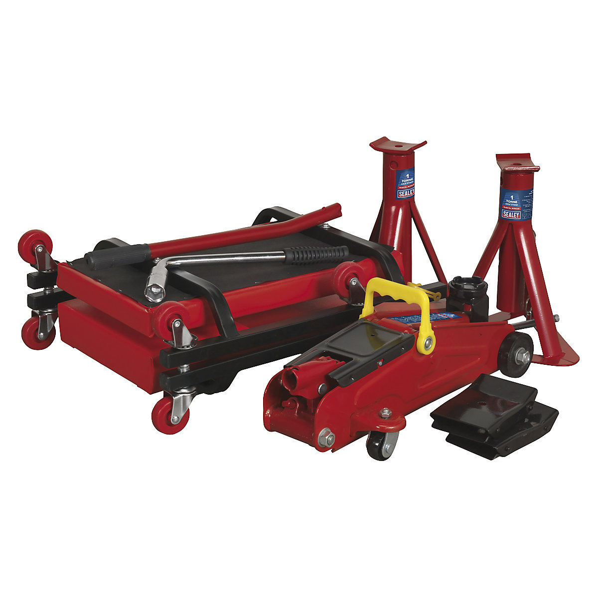 Sealey Trolley Jack 5 Piece Lifting Kit (Product illustration 2)-1