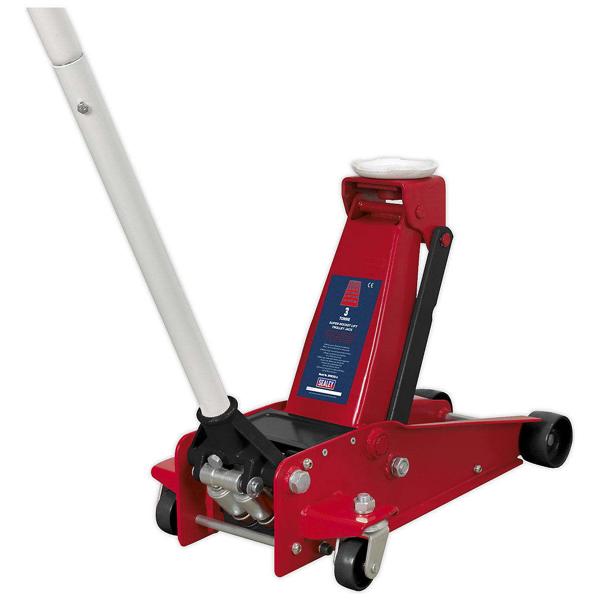 Sealey Trolley Jacks | 3 Tonne | Super Rocket Lift (Product illustration 3)-2
