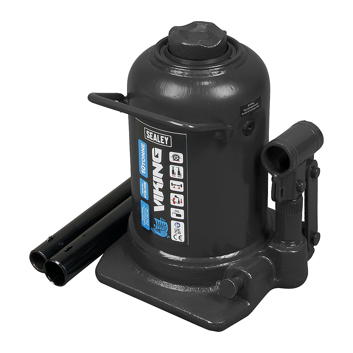 Sealey Viking Telescopic Bottle Jack, Sealey Viking Telescopic Bottle Jack, Sealey Viking Telescopic Bottle Jack | 10 Tonne-0