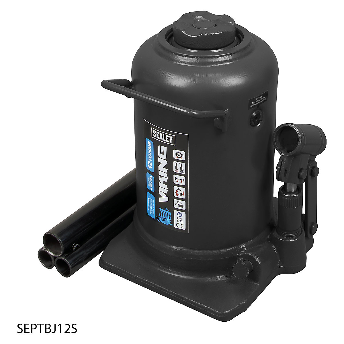 Sealey Viking Telescopic Bottle Jack (Product illustration 4)-3