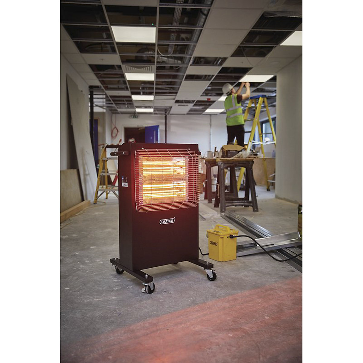 Draper 110V Infrared Cabinet Heater (Product illustration 2)-1