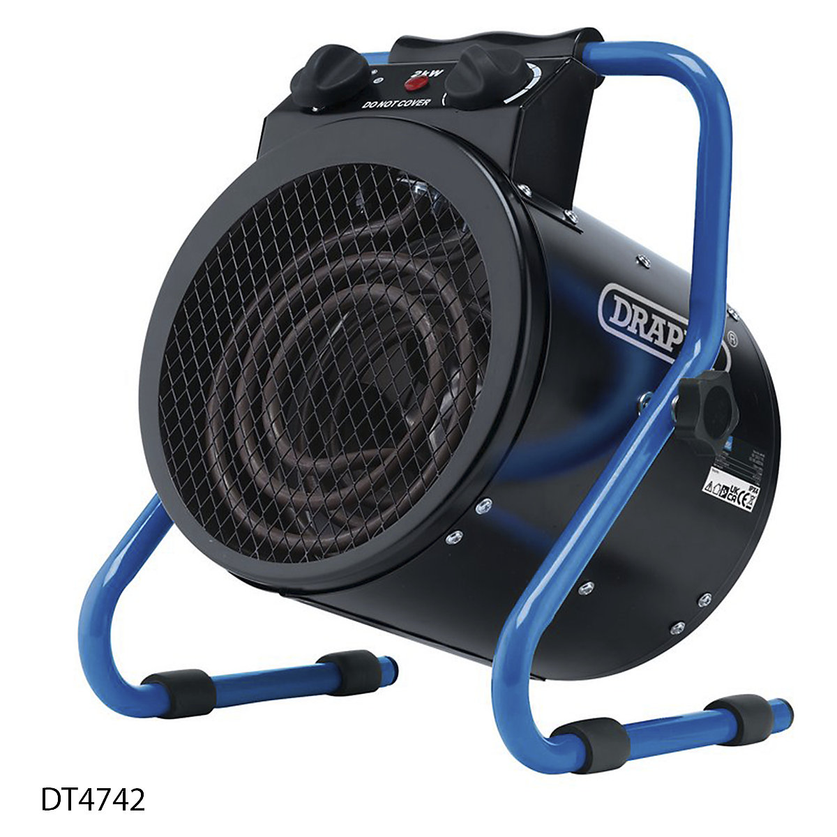 Draper 230V Electric Space Heaters (Product illustration 2)-1