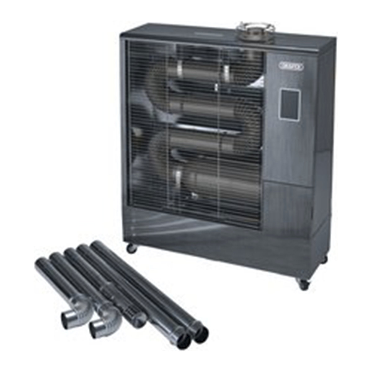 Draper 230V Far Infrared Diesel Heater with Flue Kits, Draper 230V Far Infrared Diesel Heater with Flue Kits, Draper 230V Far Infrared Diesel Heater with Flue Kit | 51,500 btu/15.1kW-0