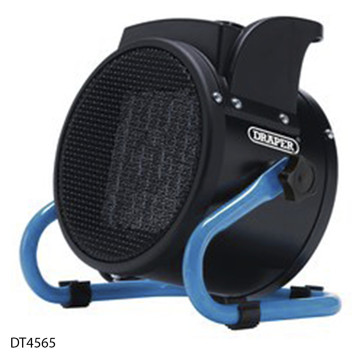 Draper 230V PTC Electric Space Heaters | Blue (Product illustration 3)-2
