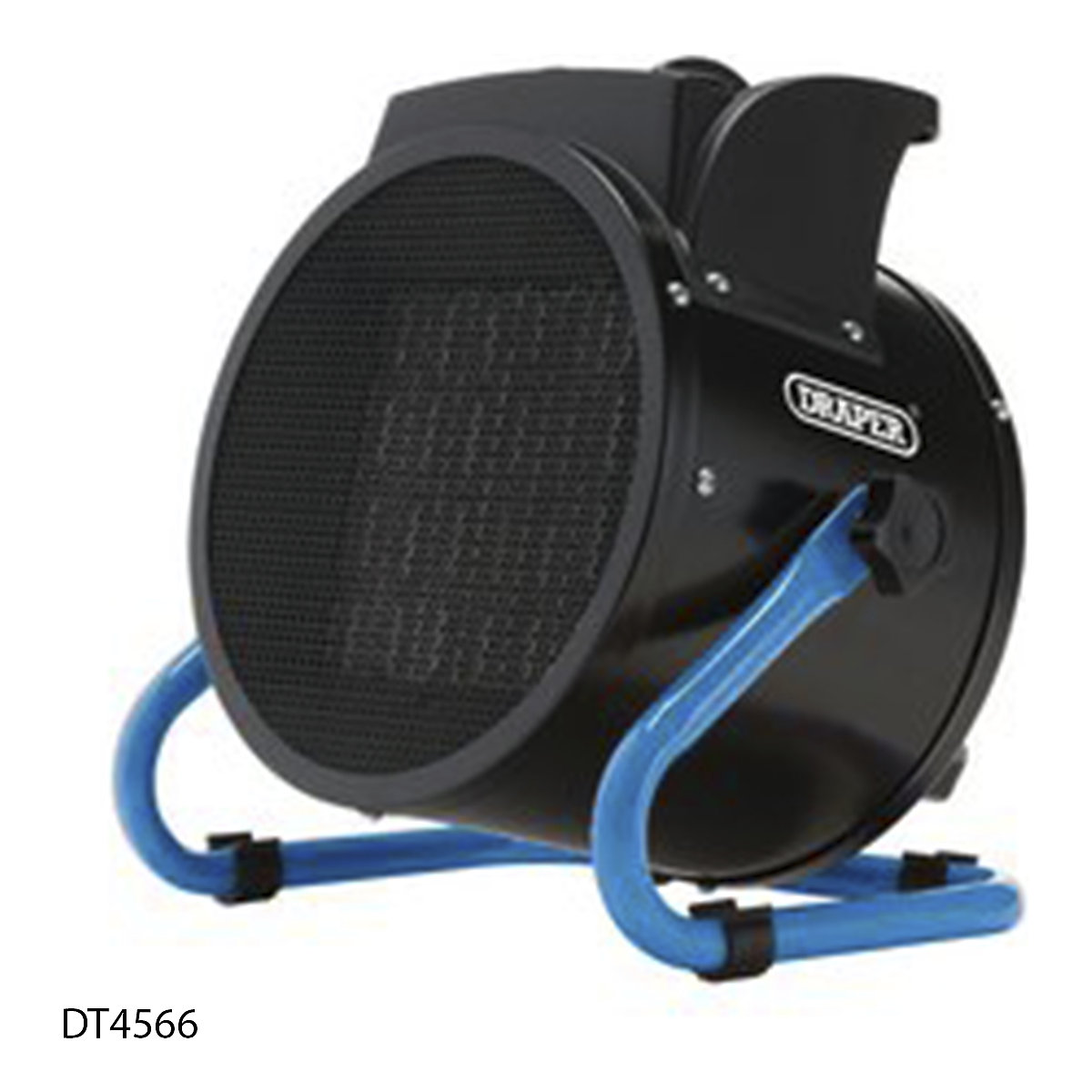 Draper 230V PTC Electric Space Heaters | Blue (Product illustration 4)-3