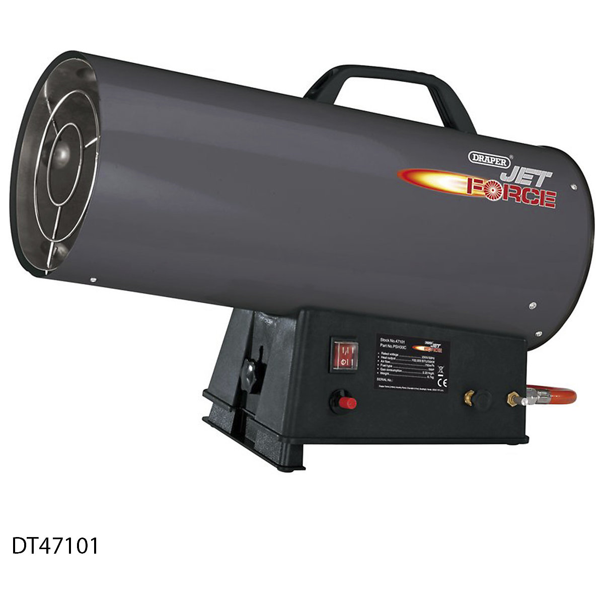 Draper Jet Force Propane Space Heaters (Product illustration 5)-4