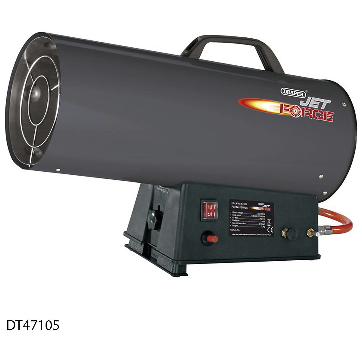 Draper Jet Force Propane Space Heaters (Product illustration 4)-3