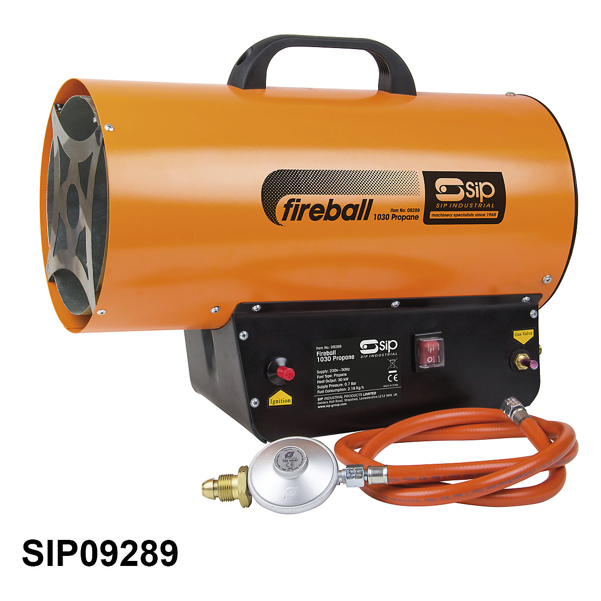 SIP Fireball Propane Space Heaters | Safety Grill, SIP Fireball Propane Space Heaters | Safety Grill, SIP Fireball 1030 Propane Space Heater | 15kW-2