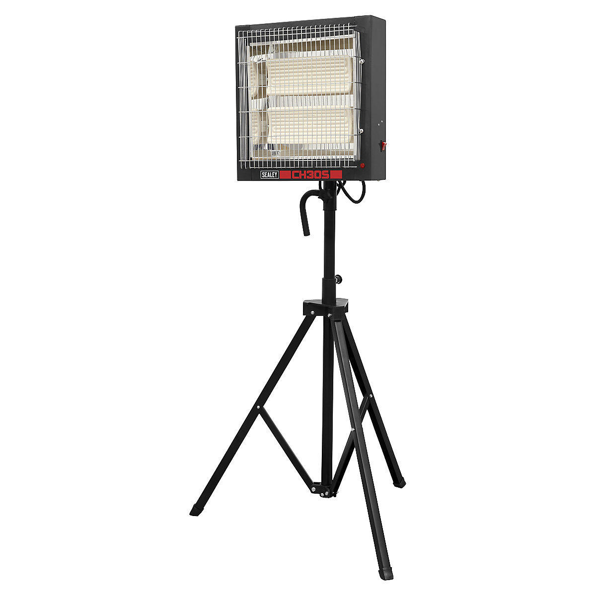 Sealey Cermaic Heater with Tripod Stand | 1.4/2.8kW | 230V (Product illustration 3)-2