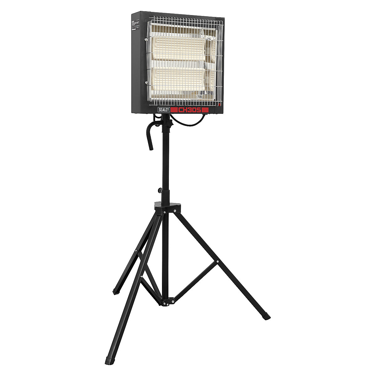 Sealey Cermaic Heater with Tripod Stand | 1.4/2.8kW | 230V, Sealey Cermaic Heater with Tripod Stand | 1.4/2.8kW | 230V, Sealey 1.4/2.8kW Ceramic Heater with Tripod Stand - 230V | 422h x 395w x 190d mm | Black | Min. 1400W | Max. 2800W-0