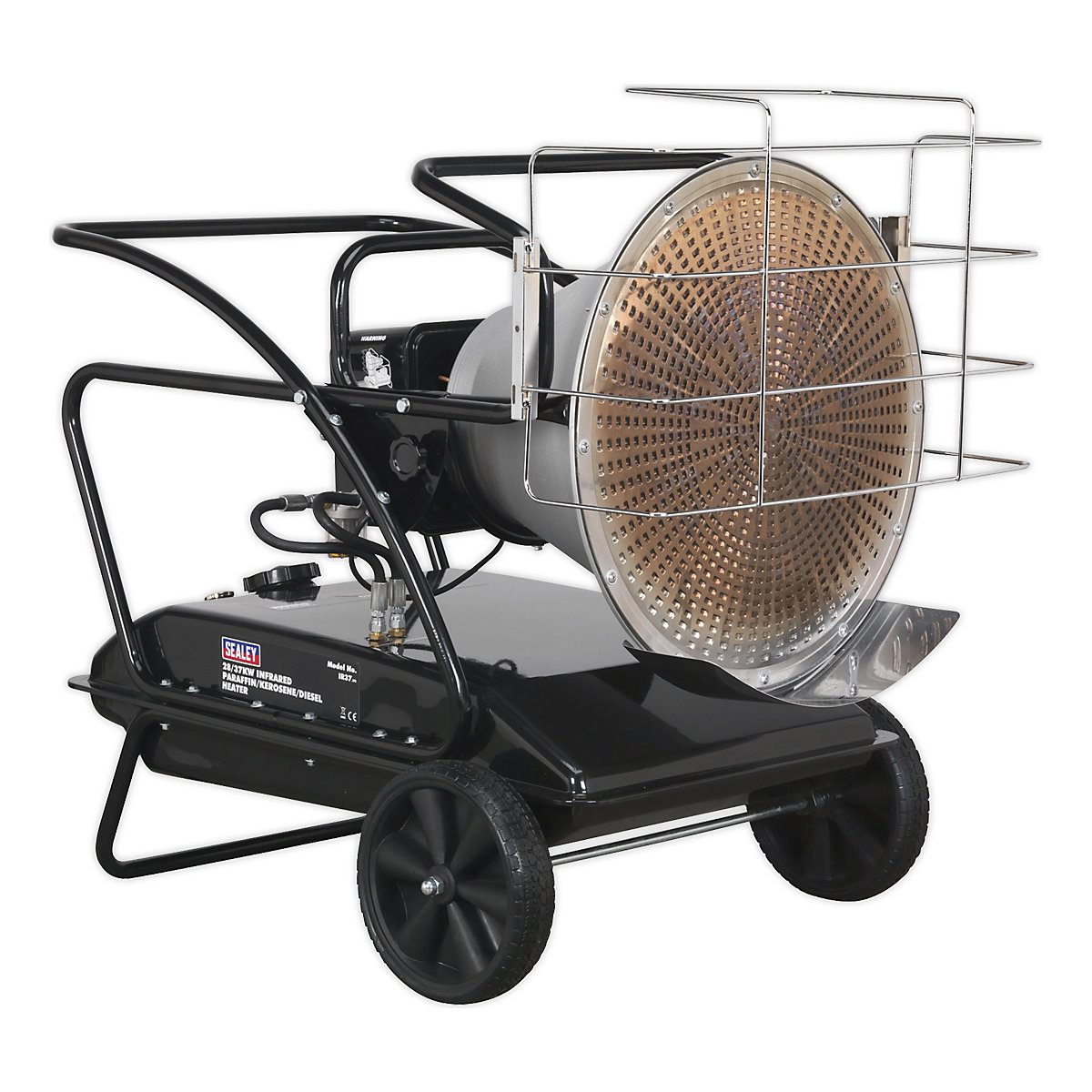 Sealey Infrared Paraffin/Kerosene/Diesel Heater | 28/37KW (Product illustration 2)-1