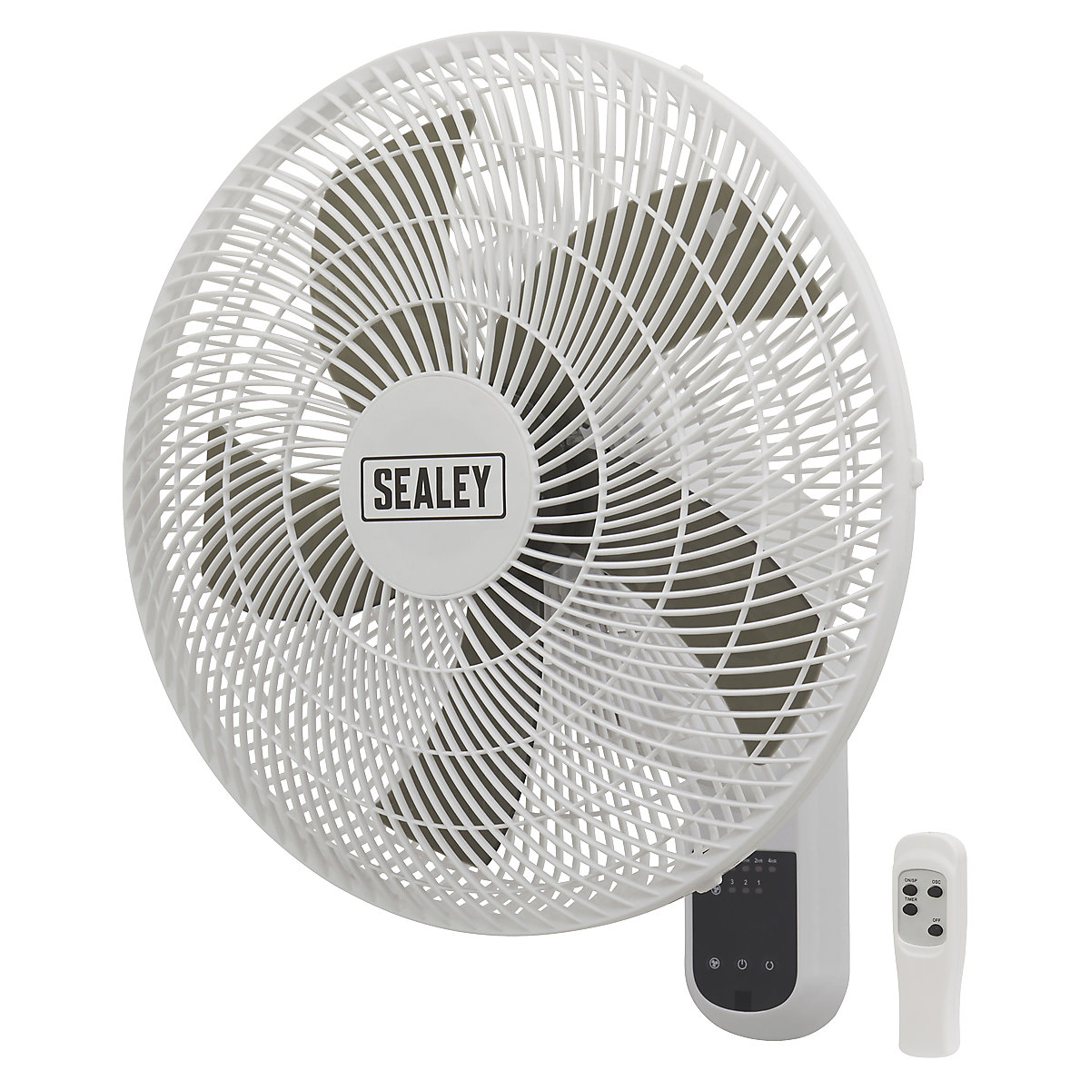 Sealey Wall Fan with Remote Control | 3-Speed | 18" (Product illustration 2)-1