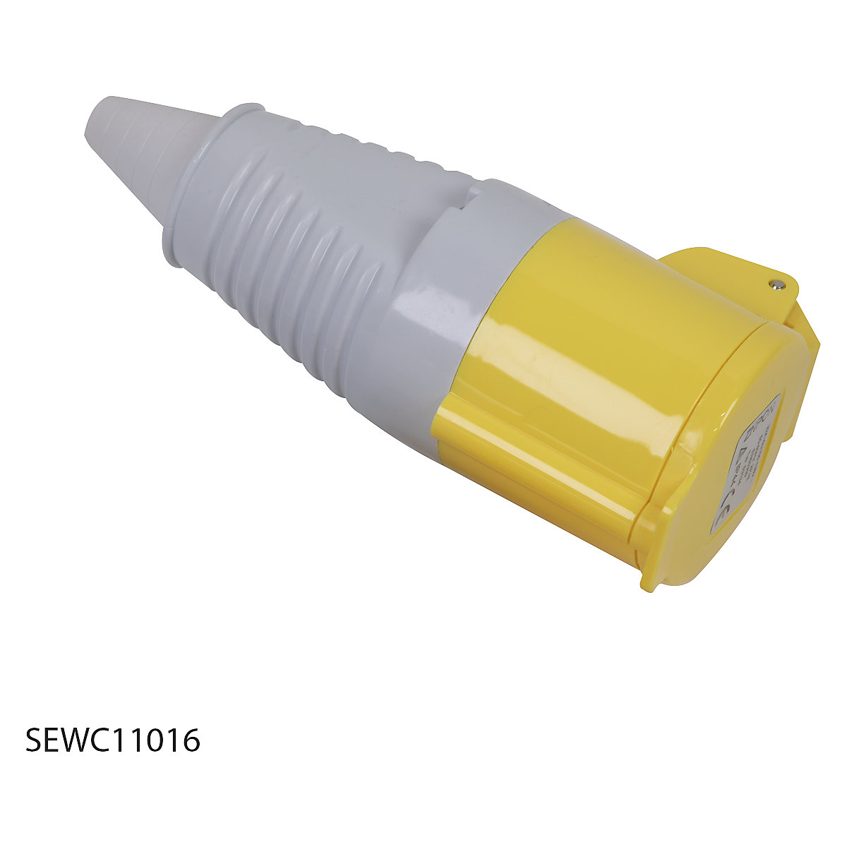 Sealey 110V Socket | Yellow (Product illustration 2)-1