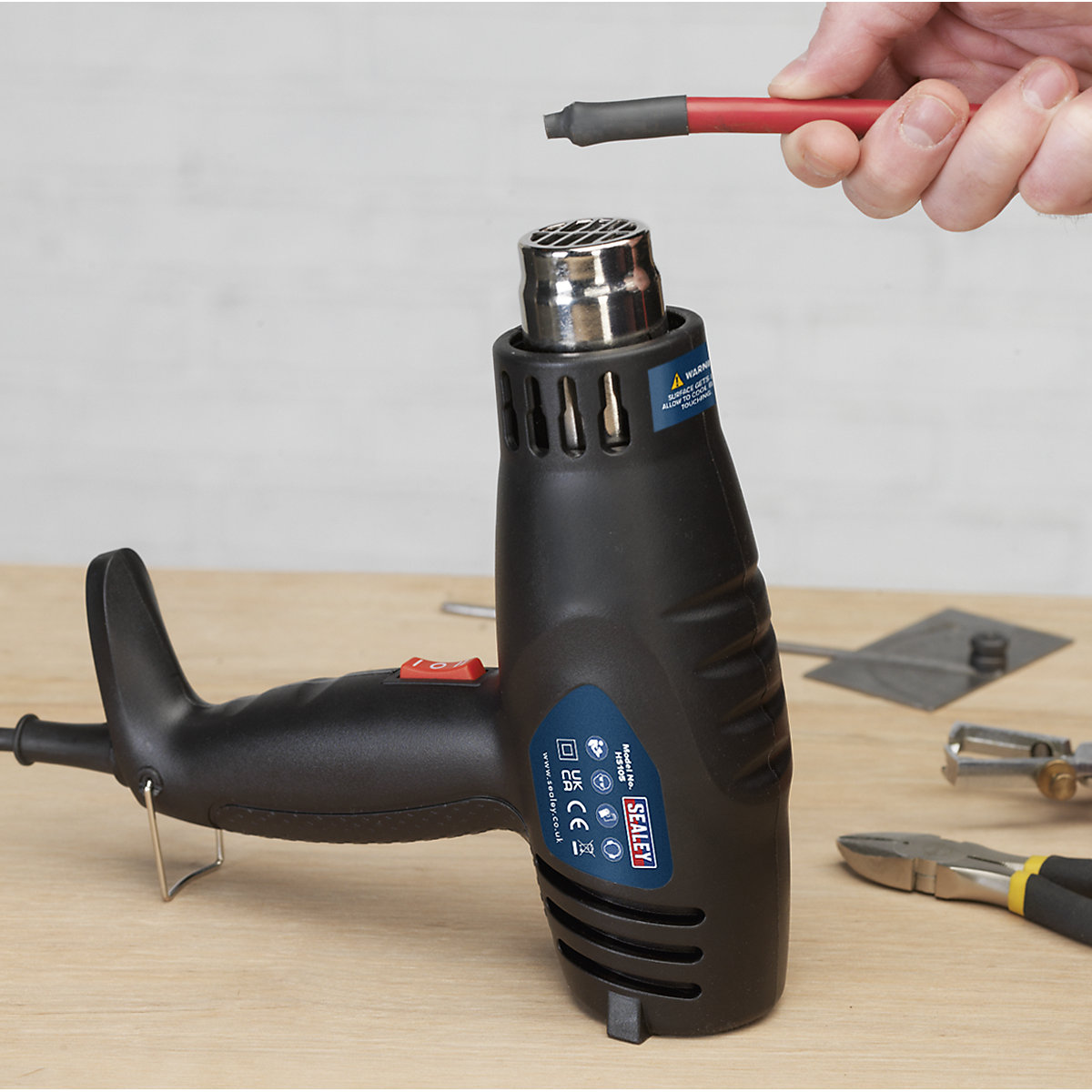 Sealey 2-Speed Hot Air Gun | 3750C/5000C | 1600W (Product illustration 3)-2