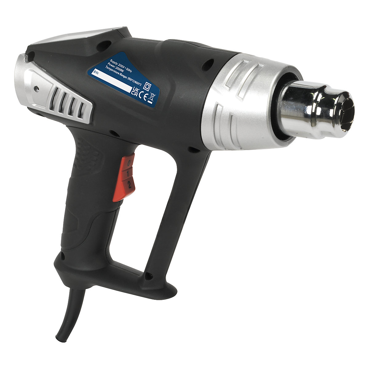 Sealey 2-Step Hot Air Gun Kit | 3500C/6000C (Product illustration 2)-1