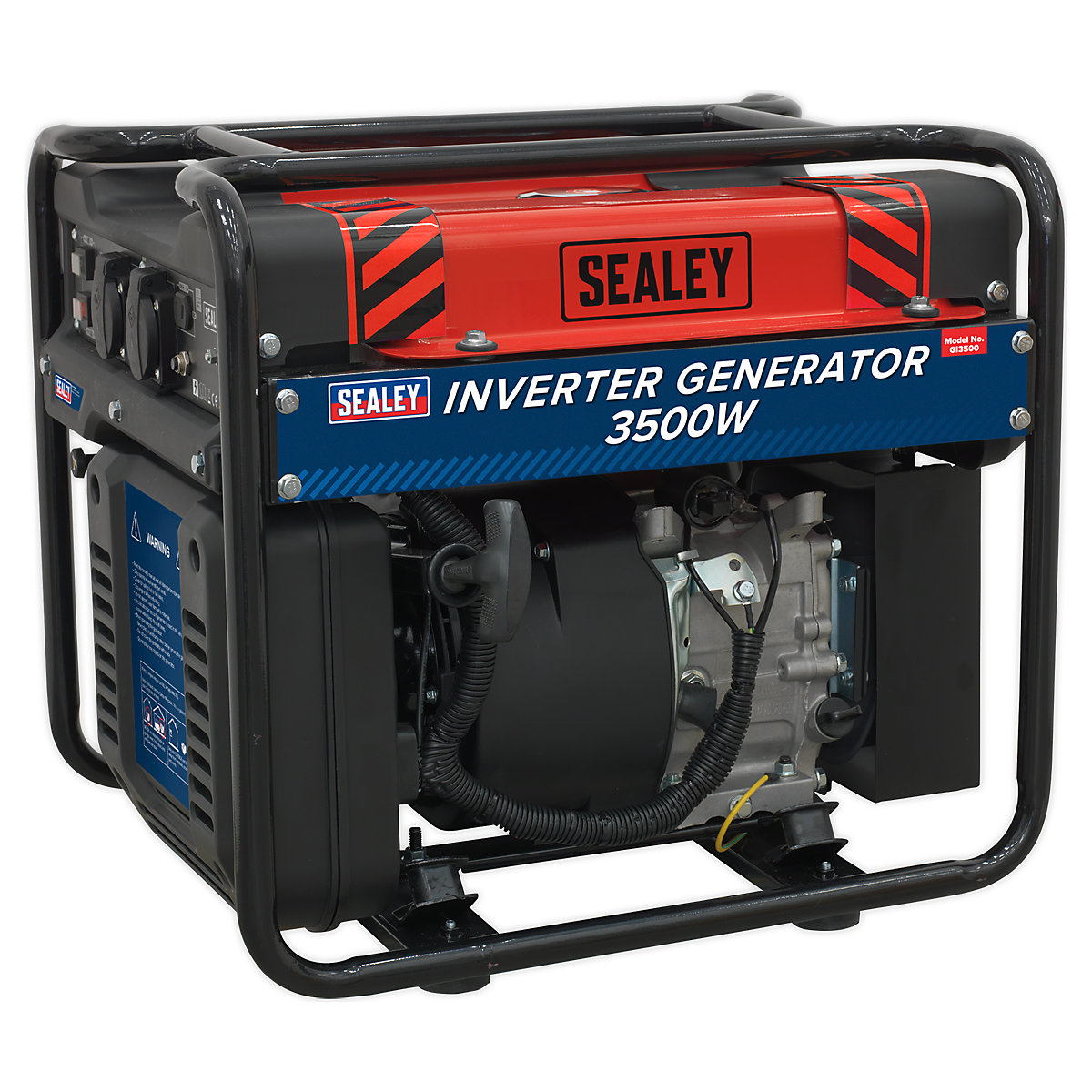 Sealey 3500W Inverter Generator | 4-Stroke Engine (Product illustration 3)-2