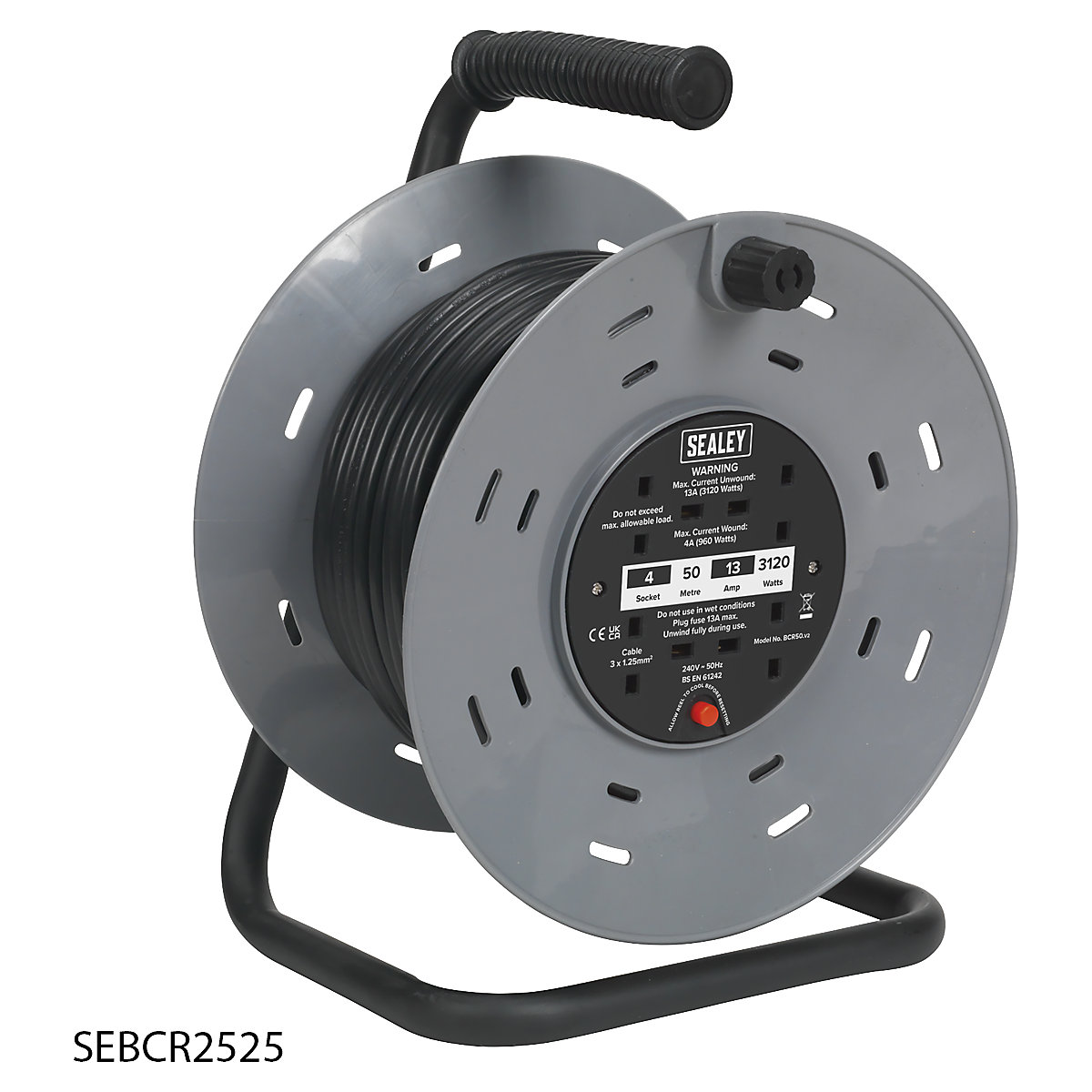 Sealey Cable Reel (Product illustration 5)-4