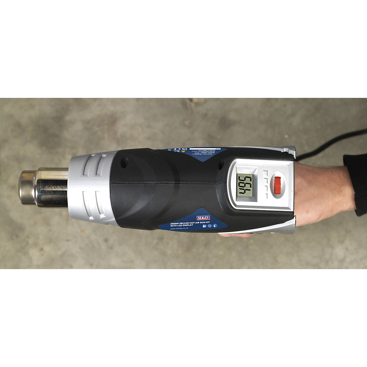 Sealey Deluxe Hot Air Gun Kit with LED Display | 80-6000C | 2000W (Product illustration 5)-4