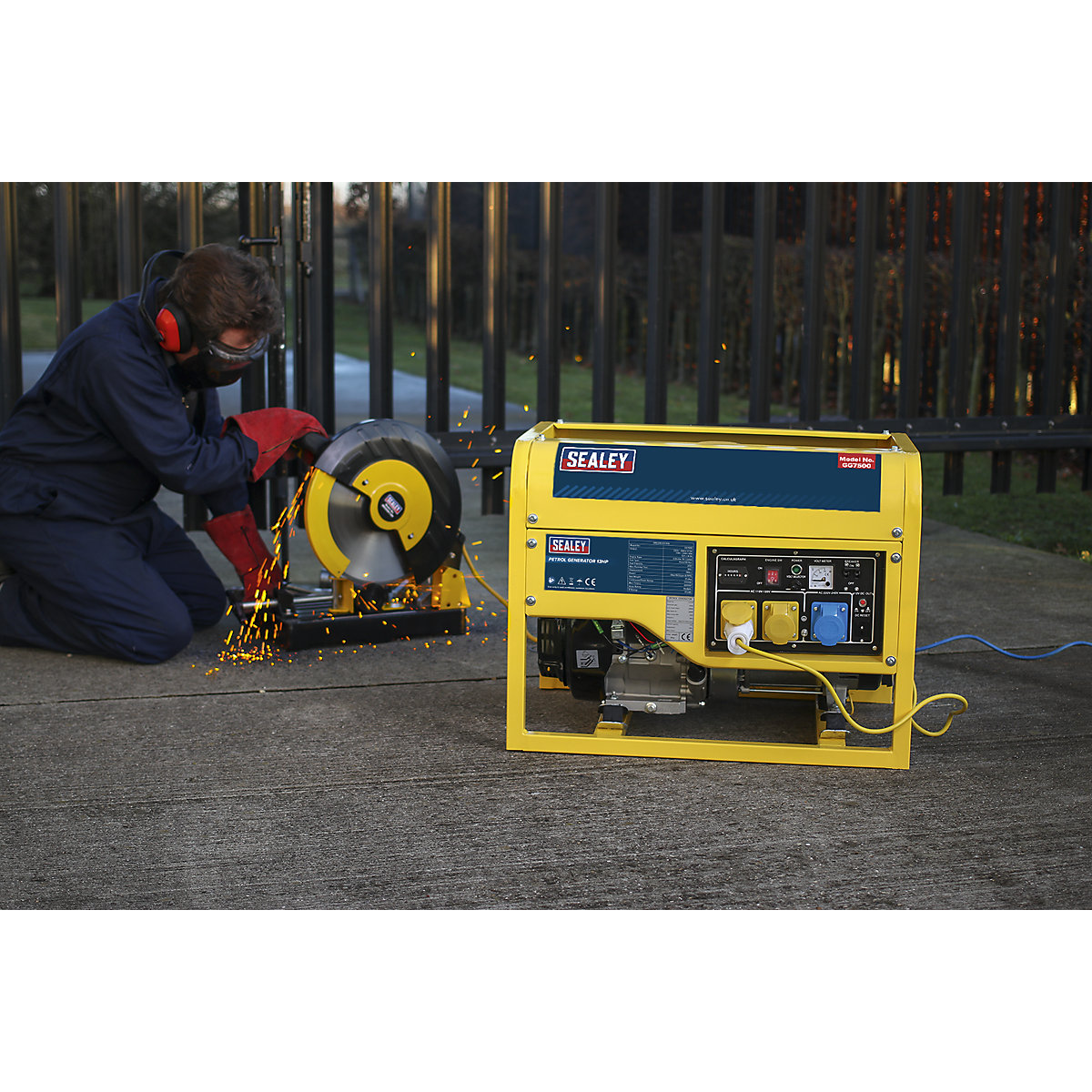Sealey Generator | 6000W (Product illustration 2)-1
