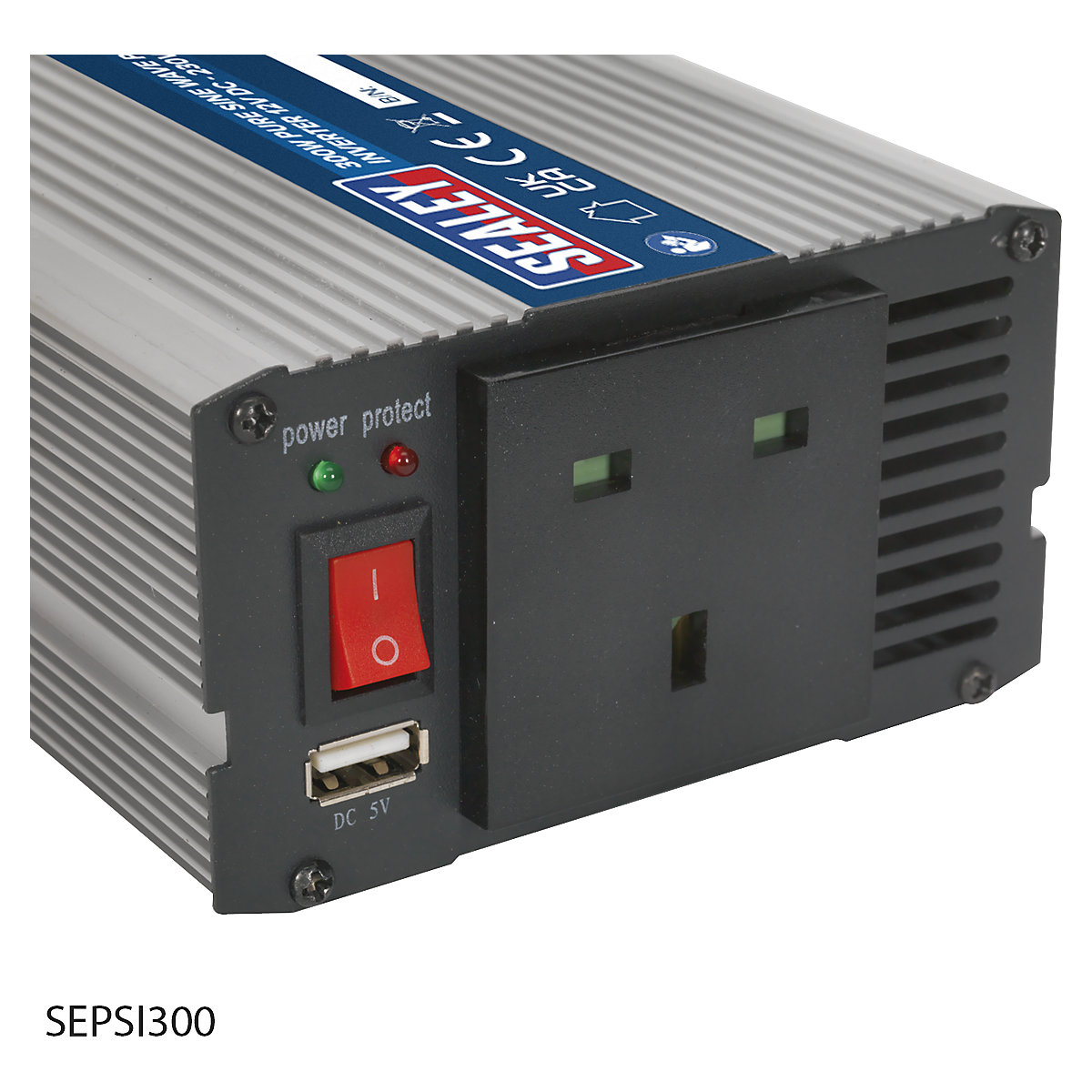 Sealey Power Inverter | Pure Sine Wave (Product illustration 2)-1