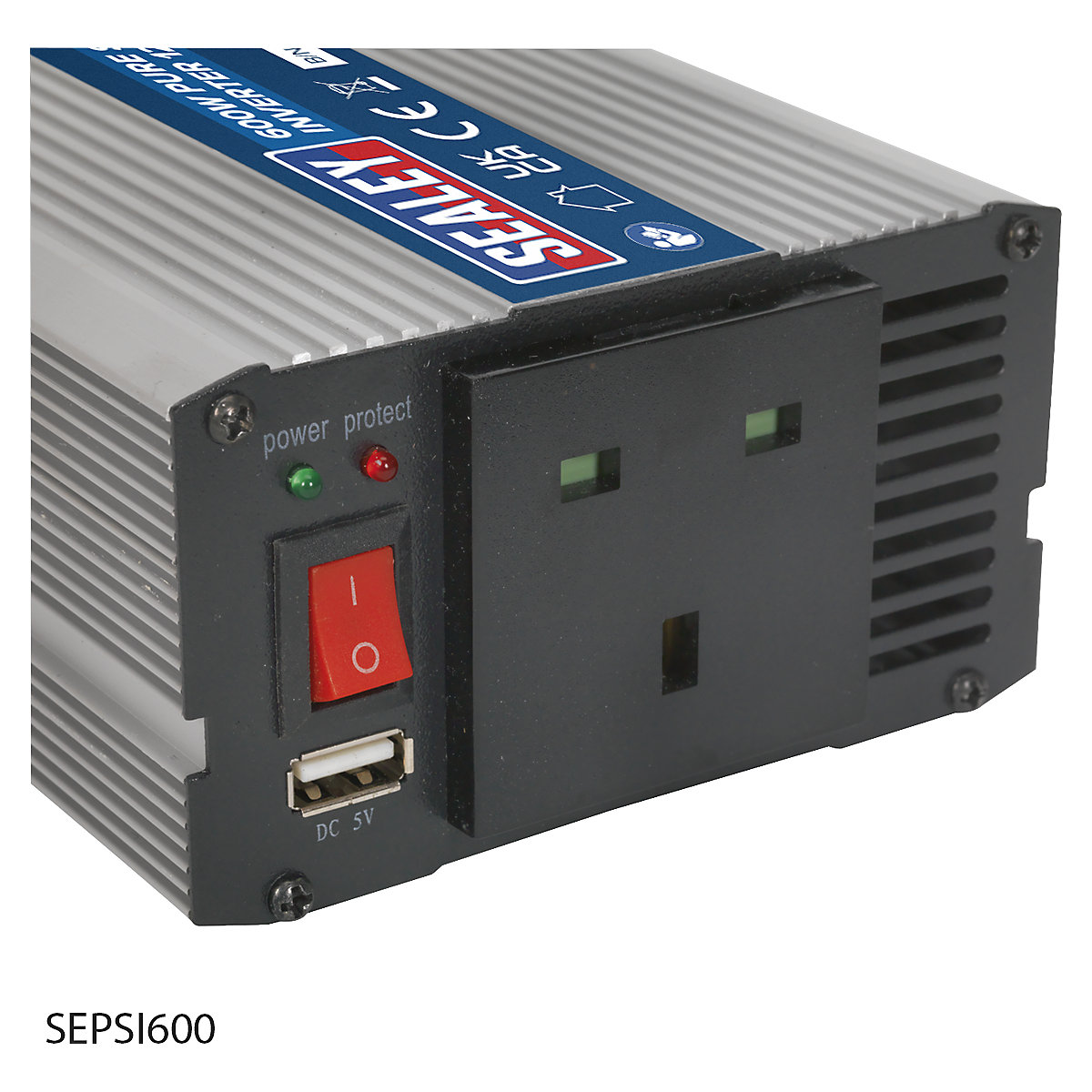 Sealey Power Inverter | Pure Sine Wave (Product illustration 3)-2