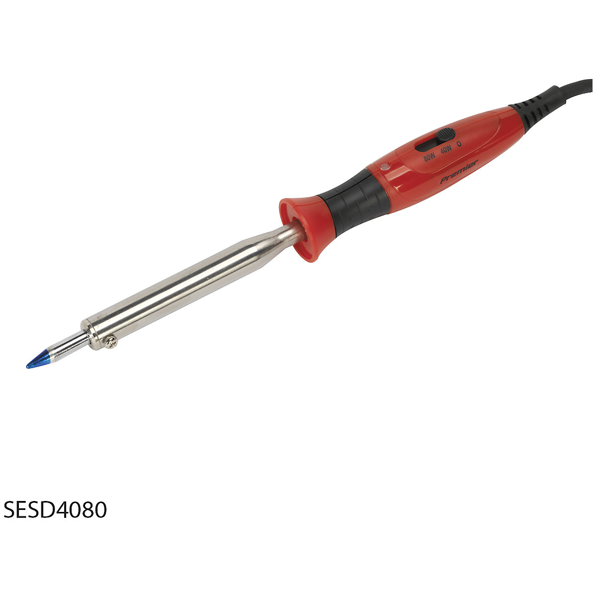 Sealey Professional Soldering Iron with Long-Life Tip Dual Wattage (Product illustration 3)-2