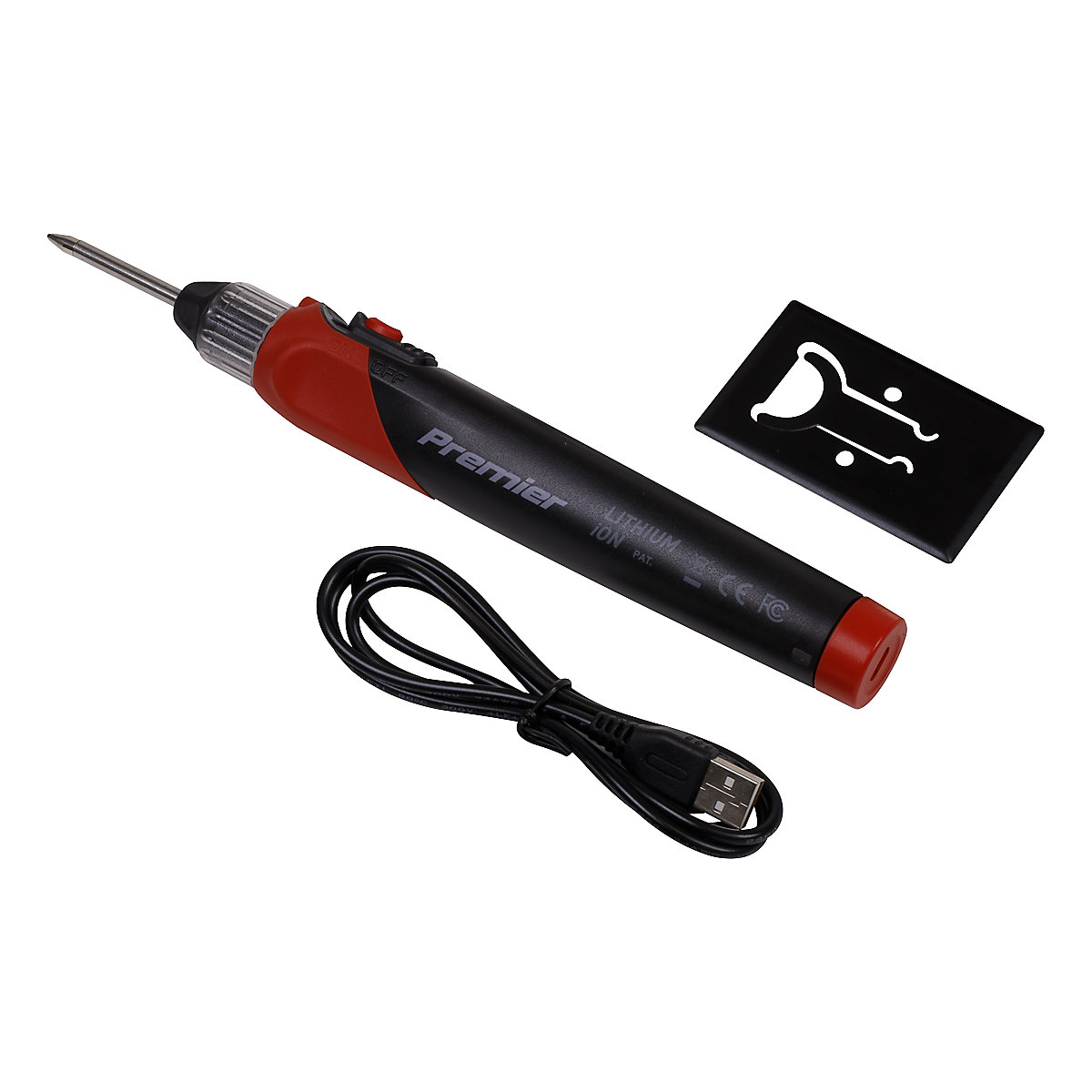 Sealey Rechargeable Soldering Iron | 12W (Product illustration 3)-2
