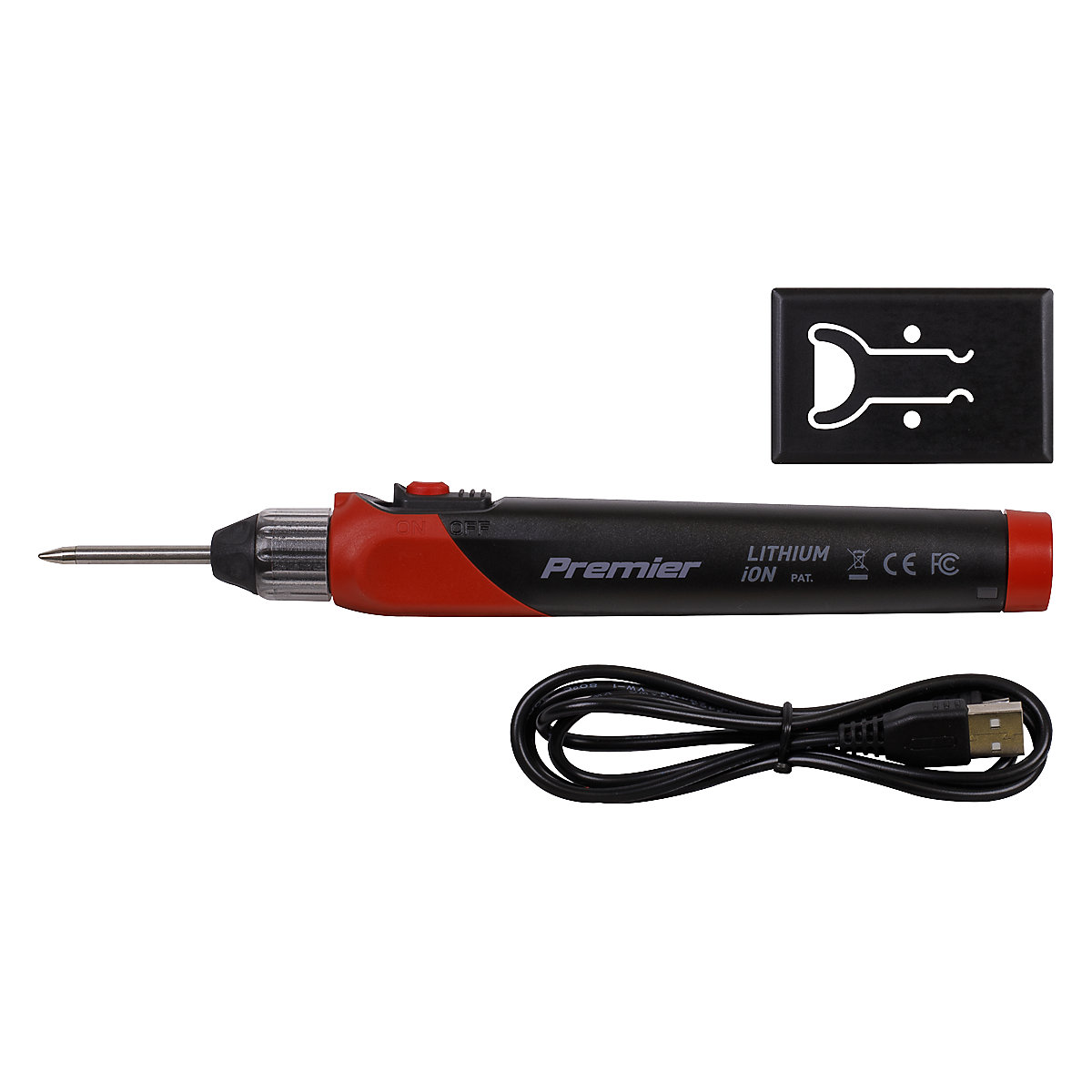 Sealey Rechargeable Soldering Iron | 12W (Product illustration 2)-1