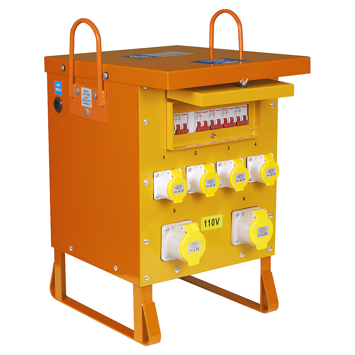 Sealey Single Phase Site Transformer (Product illustration 5)-4